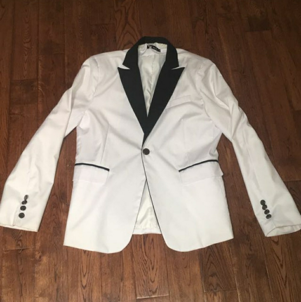 White Tuxedo Jacket/Blazer